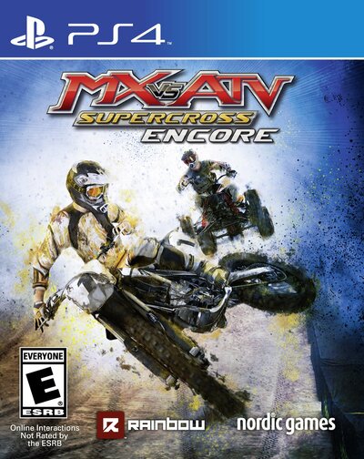 Pochette MX vs ATV Supercross Encore version PlayStation 4
