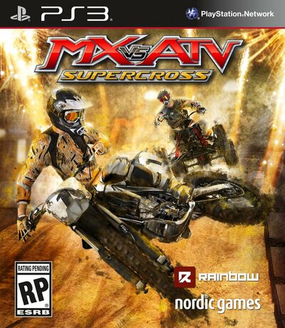 Pochette MX vs ATV Supercross version PlayStation 3