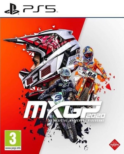 Pochette MXGP 2020 version PlayStation 5