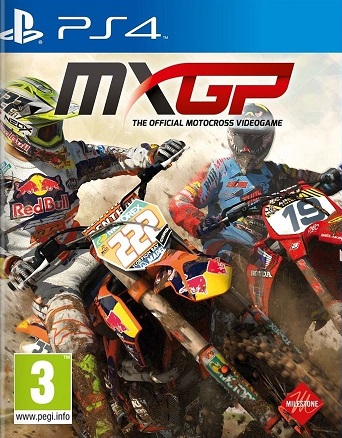 Pochette MXGP : The Official Motocross Videogame version PlayStation 4