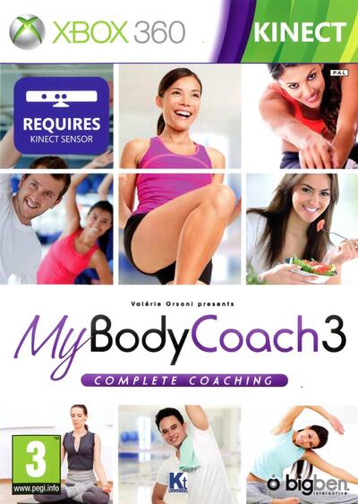 Pochette My Body Coach 3 version Xbox 360