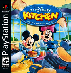 Pochette My Disney Kitchen version PlayStation