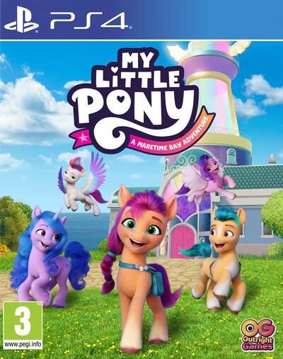 Pochette My Little Pony : Aventure à la Baie de Port-poney version PlayStation 4