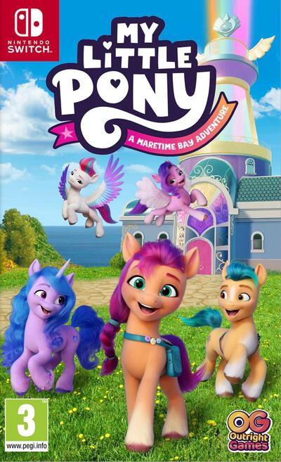 Pochette My Little Pony : Aventure à la Baie de Port-poney version Switch