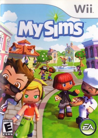 Pochette MySims version Wii