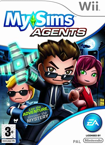 Pochette MySims Agents version Wii