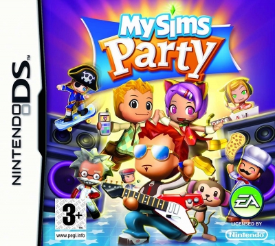 Pochette MySims Party version DS