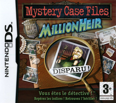 Pochette Mystery Case Files : MillionHeir version DS