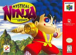 Pochette Mystical Ninja starring Goemon version Nintendo 64