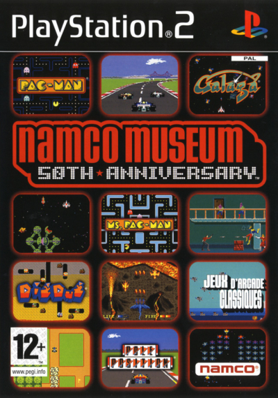 Pochette NAMCO museum 50th anniversary version PlayStation 2