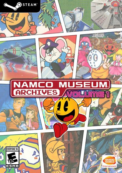 Pochette Namco Museum Archives Volume 1 version PC Windows