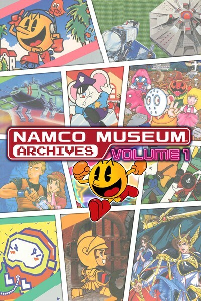 Pochette Namco Museum Archives Volume 1 version Xbox One