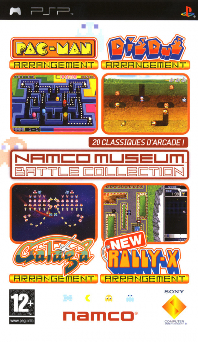 Pochette Namco Museum Battle Collection version PSP