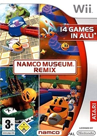 Pochette Namco Museum Remix version Wii