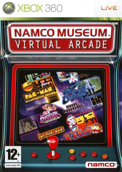 Pochette Namco Museum : Virtual Arcade version Xbox 360