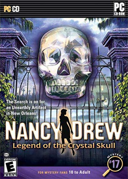 Pochette Les Enquêtes de Nancy Drew : La Légende du Crâne de Cristal version PC Windows