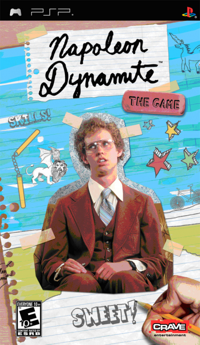 Pochette Napoleon Dynamite version PSP
