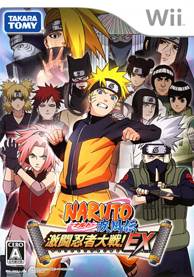 Pochette Naruto : Clash of ninja EX version Wii