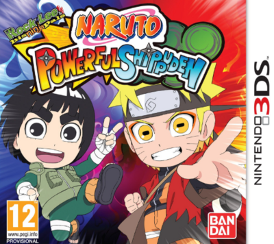 Pochette Naruto Powerful Shippūden version 3DS