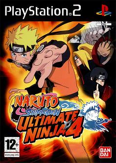 Pochette Naruto Shippuden : Ultimate Ninja 4 version PlayStation 2