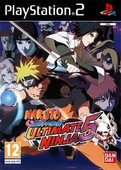 Pochette Naruto Shippuden : Ultimate Ninja 5 version PlayStation 2