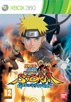 Pochette Naruto Shippuden : Ultimate Ninja Storm Generations version Xbox 360