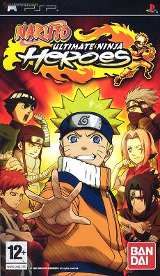 Pochette Naruto Ultimate Ninja Heroes version PSP