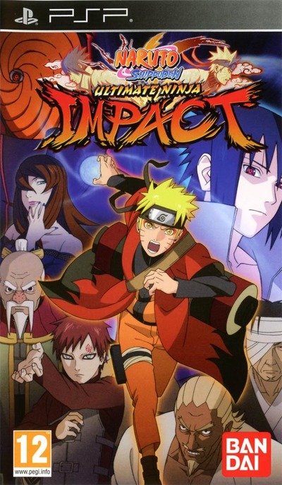 Pochette Naruto : Ultimate Ninja Impact version PSP