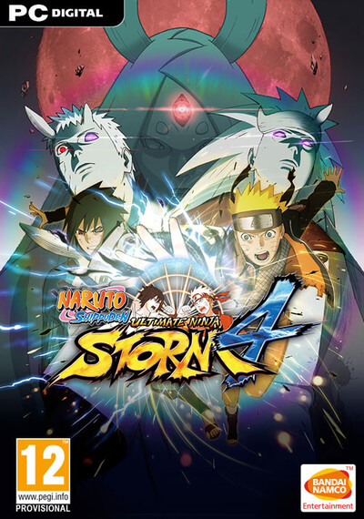 Pochette Naruto Ultimate Ninja Storm 4 version PC Windows