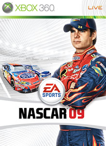 Pochette NASCAR 09 version Xbox 360