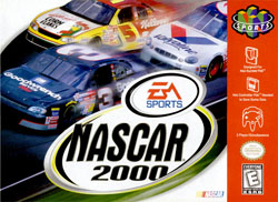 Pochette Nascar 2000 version Nintendo 64