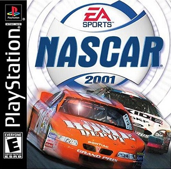 Pochette Nascar 2001 version PlayStation