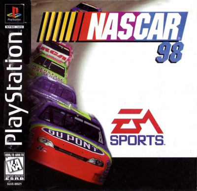 Pochette Nascar 98 version PlayStation