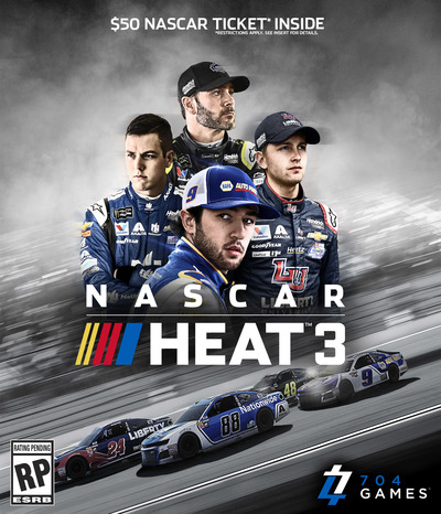 Pochette Nascar Heat 3 version PC Windows