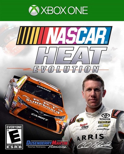 Pochette Nascar Heat Evolution version Xbox One