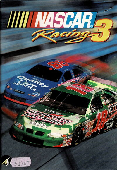 Pochette Nascar Racing 3 version PC Windows