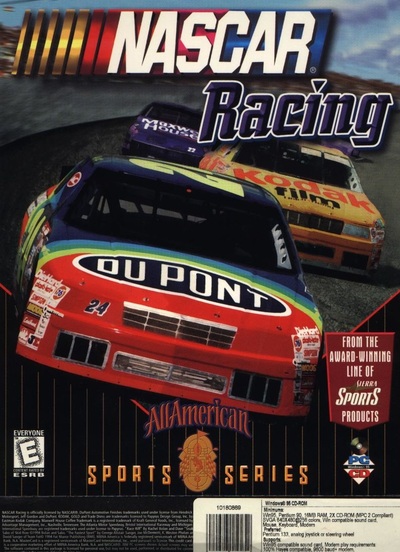 Pochette Nascar Racing version PC Windows