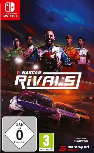 Pochette NASCAR Rivals version Switch