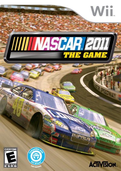 Pochette NASCAR The Game 2011 version Wii
