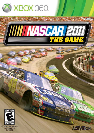 Pochette NASCAR The Game 2011 version Xbox 360