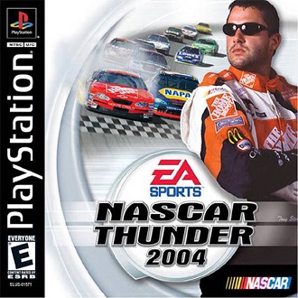 Pochette Nascar Thunder 2004 version PlayStation