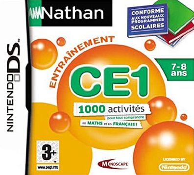 Pochette Nathan Entraînement CE1 version DS