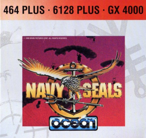 Pochette Navy SEALS version Amstrad CPC