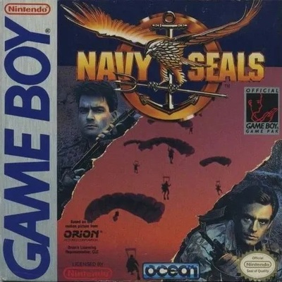 Pochette Navy SEALS version GameBoy/Color