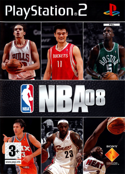 Pochette NBA 08 version PlayStation 2