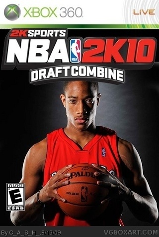 Pochette NBA 2K10 : Draft Combine version Xbox 360