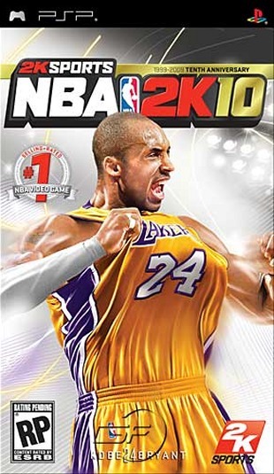 Pochette NBA 2K10 version PSP