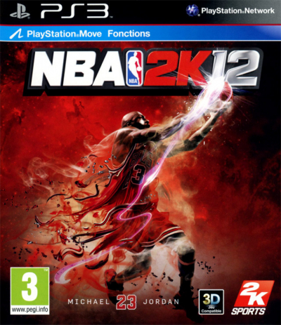 Pochette NBA 2K12 version PlayStation 3