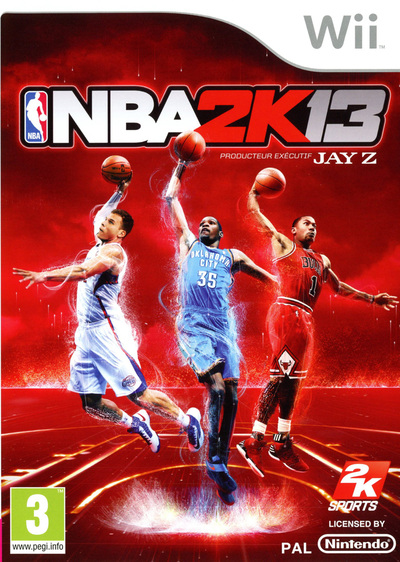 Pochette NBA 2K13 version Wii