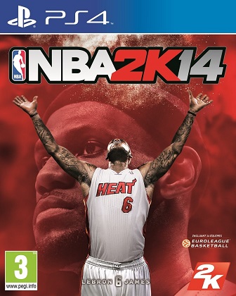 Pochette NBA 2K14 version PlayStation 4